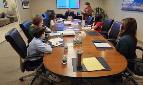 Image for article: Judge Bariso Holds Mock Trial for Bring Your Children to Work Day